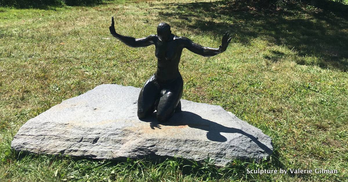 Persephone, sculpture by Valerie Gilman