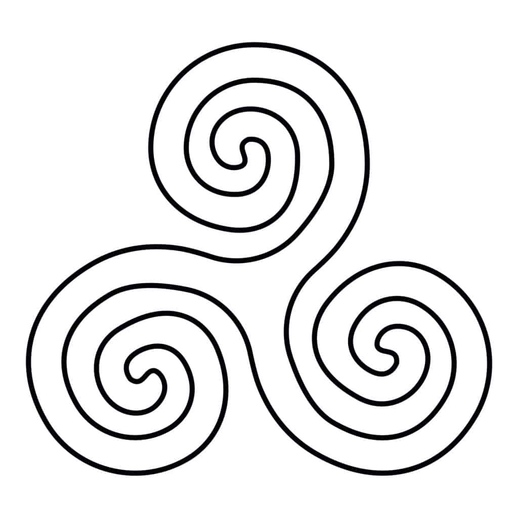 Triskele - symbol of natural rhythms