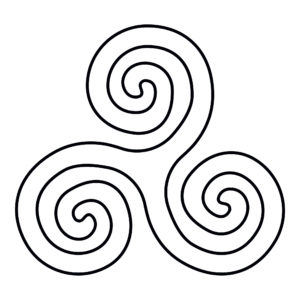Triskele - symbol of natural rhythms