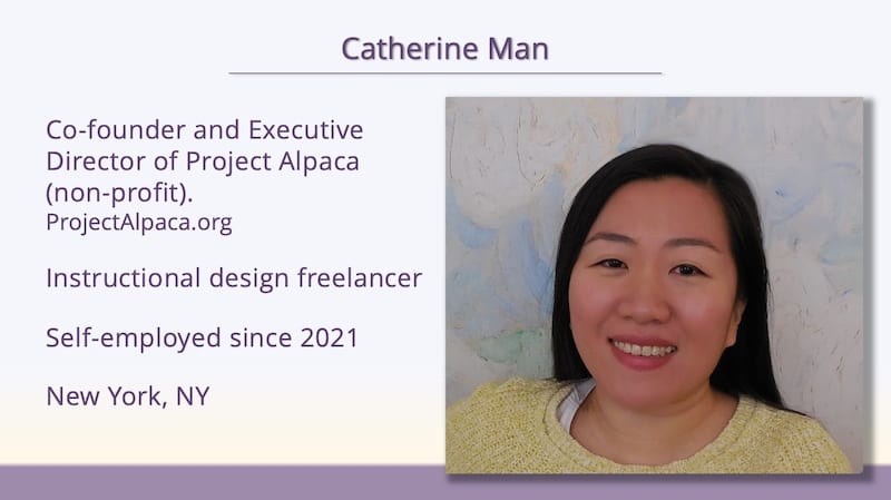 Catherine Man of Project Alpaca