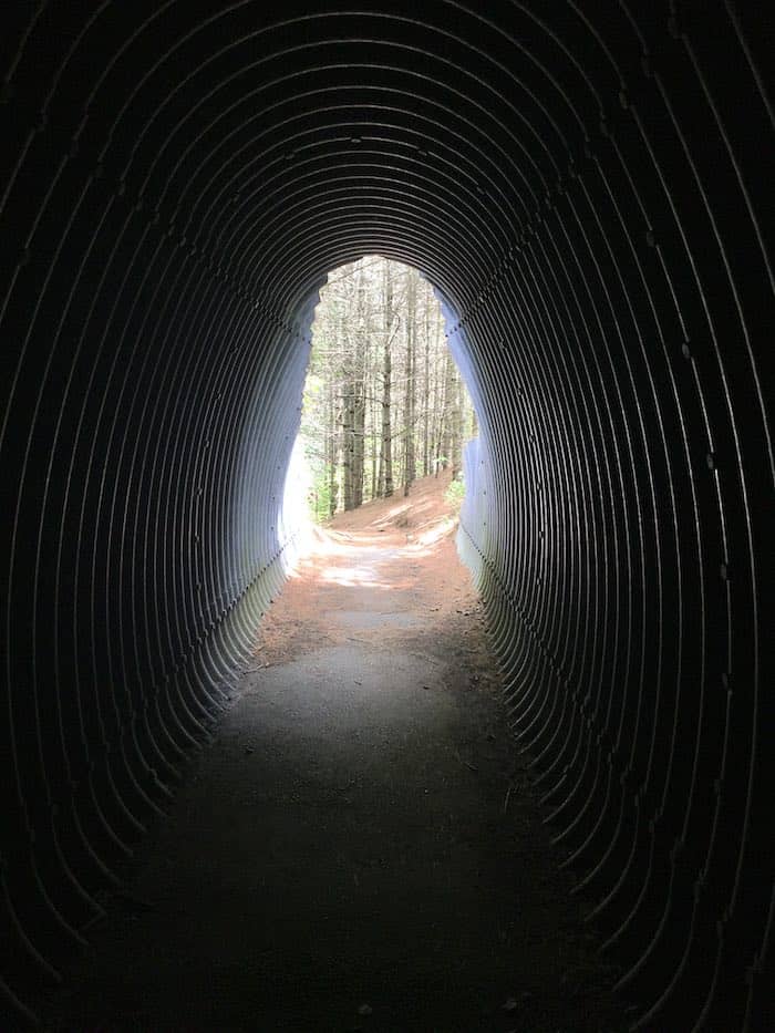 light at the end of the tunnel