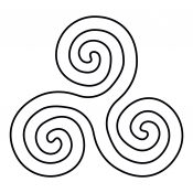 Triskele - symbol of natural resilience